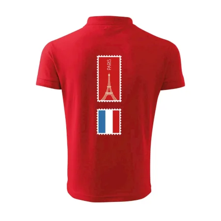 Paríž známka farebná
