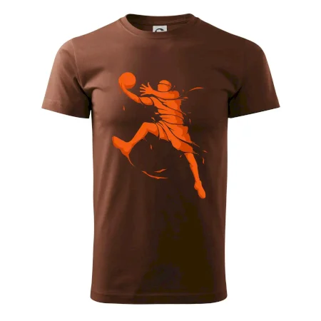 Basketball player splash