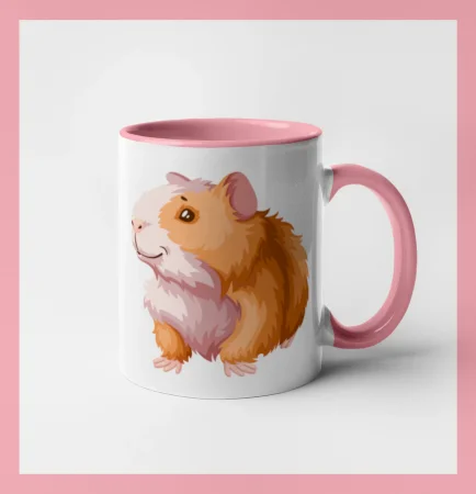 Morča - kreslené, bielo oranžové