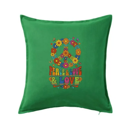 Peace and love - na výšku s květy