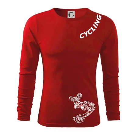 Cycling nápis šikmo