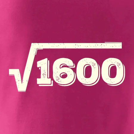 Narodeniny odmocniny 40