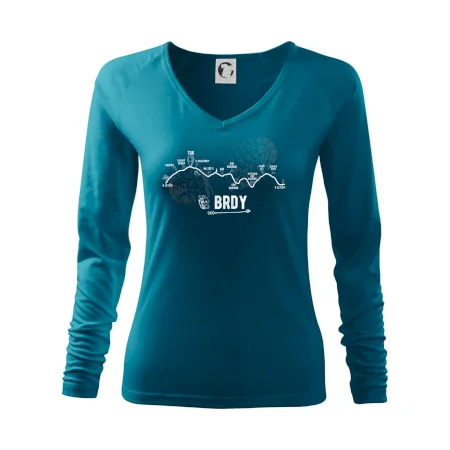 Profil kopců - Brdy
