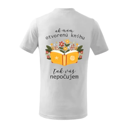 Ak mám otvorenú knihu, tak vás nepočujem