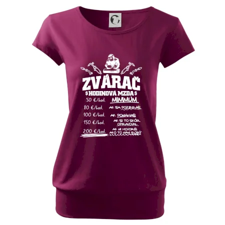 Hodinová mzda zvárač