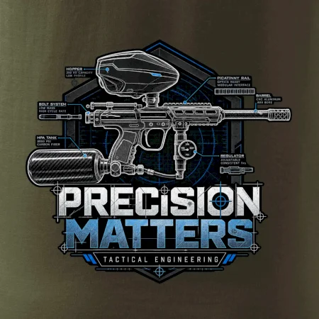 Technický nákres – presnosť je dôležitá paintball