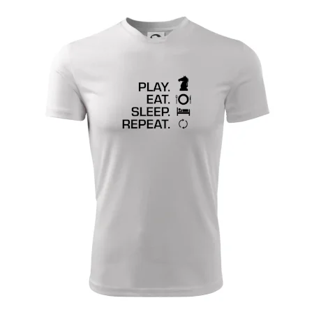 Eat sleep play - šach