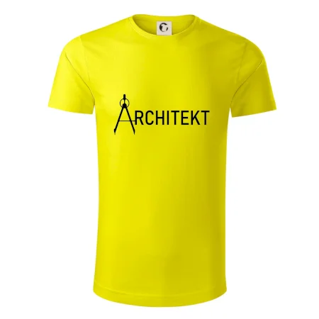 Architekt nápis