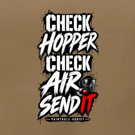 Kontrola zásobníka – Check Hopper Air paintball
