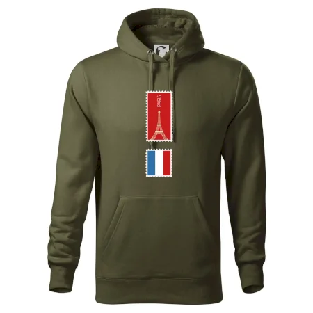 Paríž známka farebná