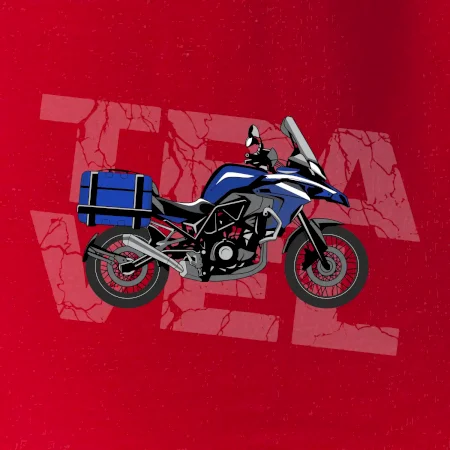 Cestovná enduro modrá