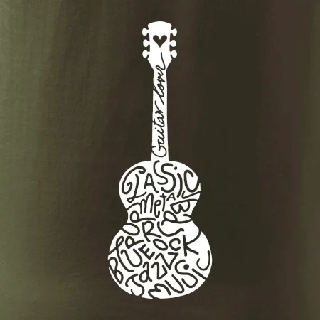 Gitara - názvy hudobných štýlov