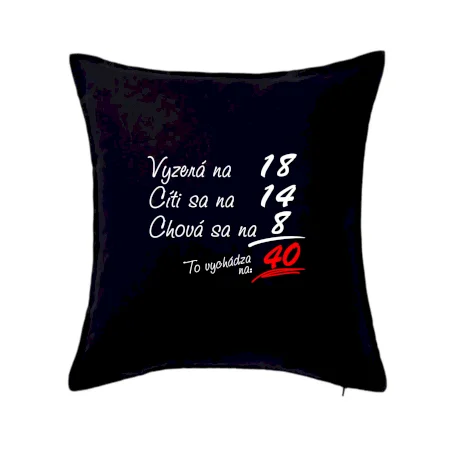 Vyzerá, cíti sa, chová sa - 40 rokov