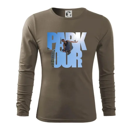 Parkour nápis nebo