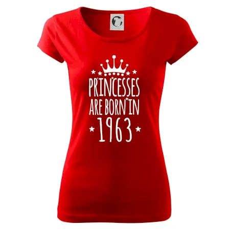 Princesses are born in 1963