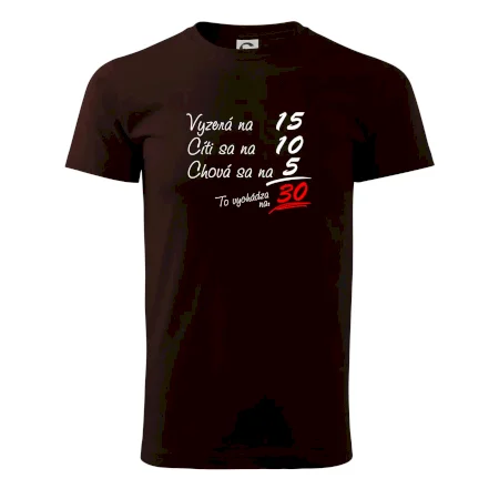 Vyzerá, cíti sa, chová sa - 30 rokov