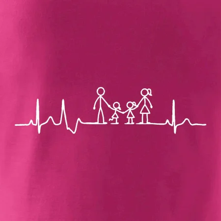 EKG rodina a dve dievčatá