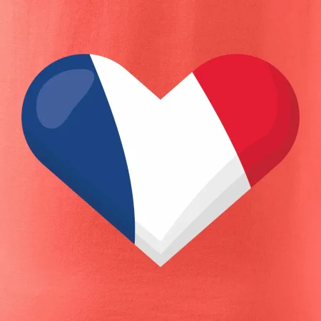 Francúzska vlajka srdca