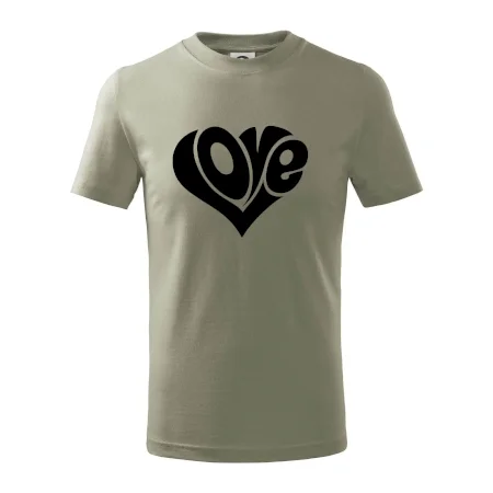 Love nápis jednoduchý