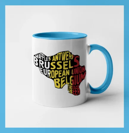 Mapy - názvy miest - Belgicko