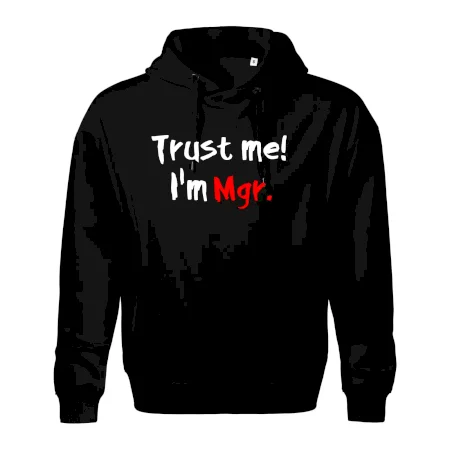 Trust me I´m  Mgr. / Ver mi som Magister.