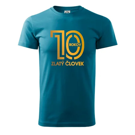 10 rokov zlatý človek