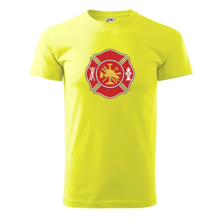 Fire department logo červené