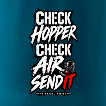 Kontrola zásobníka – Check Hopper Air paintball