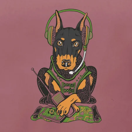 Bojový doberman (Pecka design)