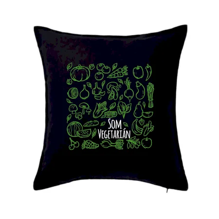 Som vegetarián - zelenina vo štvorci