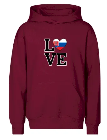 Love Slovenská vlajka