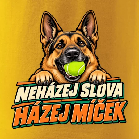 Neházej slova házej míček - vlčák