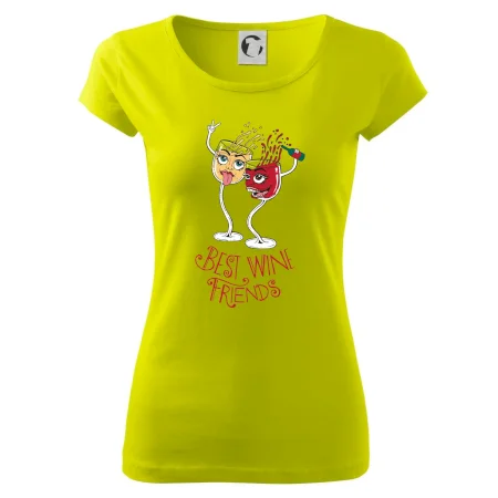 Best wine friends dancing (Pecka design)