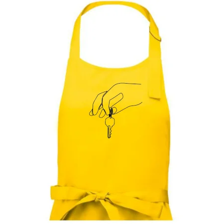 Kľúče a ruka jedným ťahom