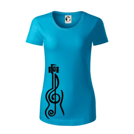 Husľový kľúč gitara