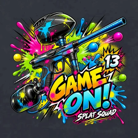 Farebná explózia – Game On paintball