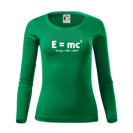 e = mc2 - coffee milk