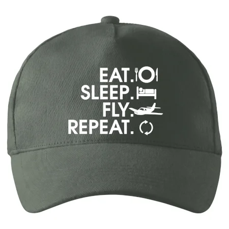 Eat sleep fly repeat