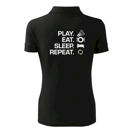 Play Eat Sleep Repeat badminton