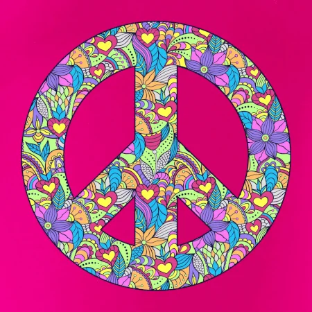Peace symbol mandela