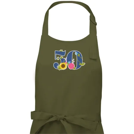 Kvetinové číslo kreslené - 50