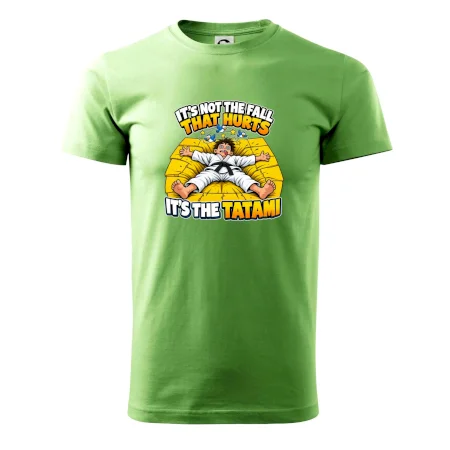 Pád bolí tatami judo