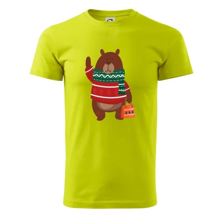 Medveď s darčekom
