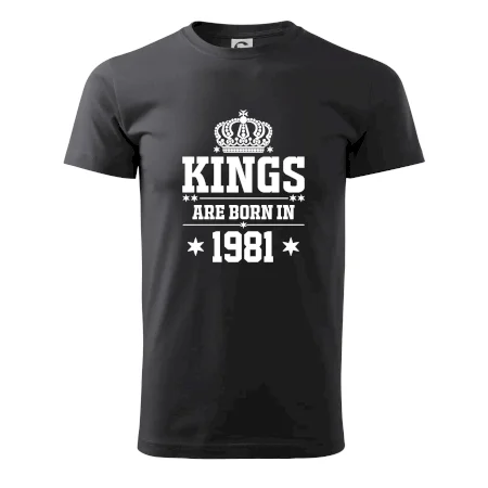 Kings are born in 1981