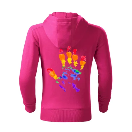 LGBT hand print
