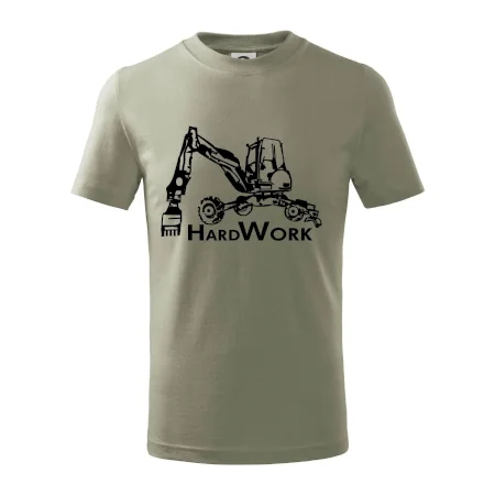 Hard Work kráčajúce rýpadlo
