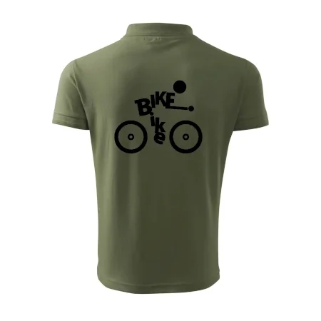 Bike nápis postava