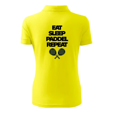 Eat sleep padiel repeat pod sebou