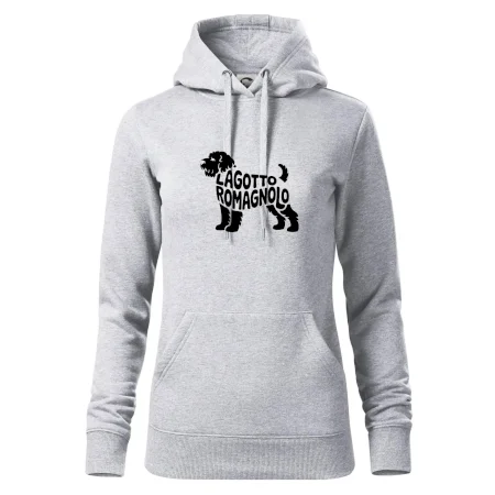 Lagotto romagnolo nápis v tele