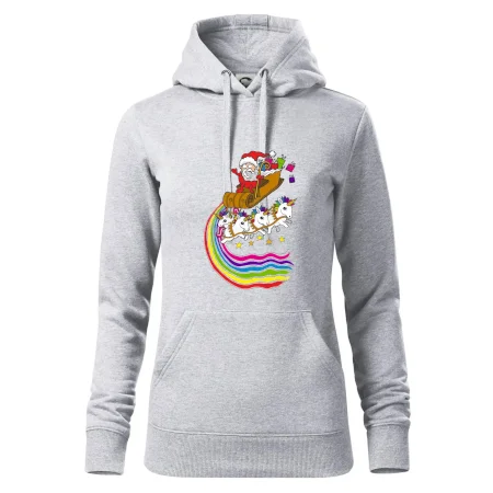 Santa a jednorožce (Pecka design)